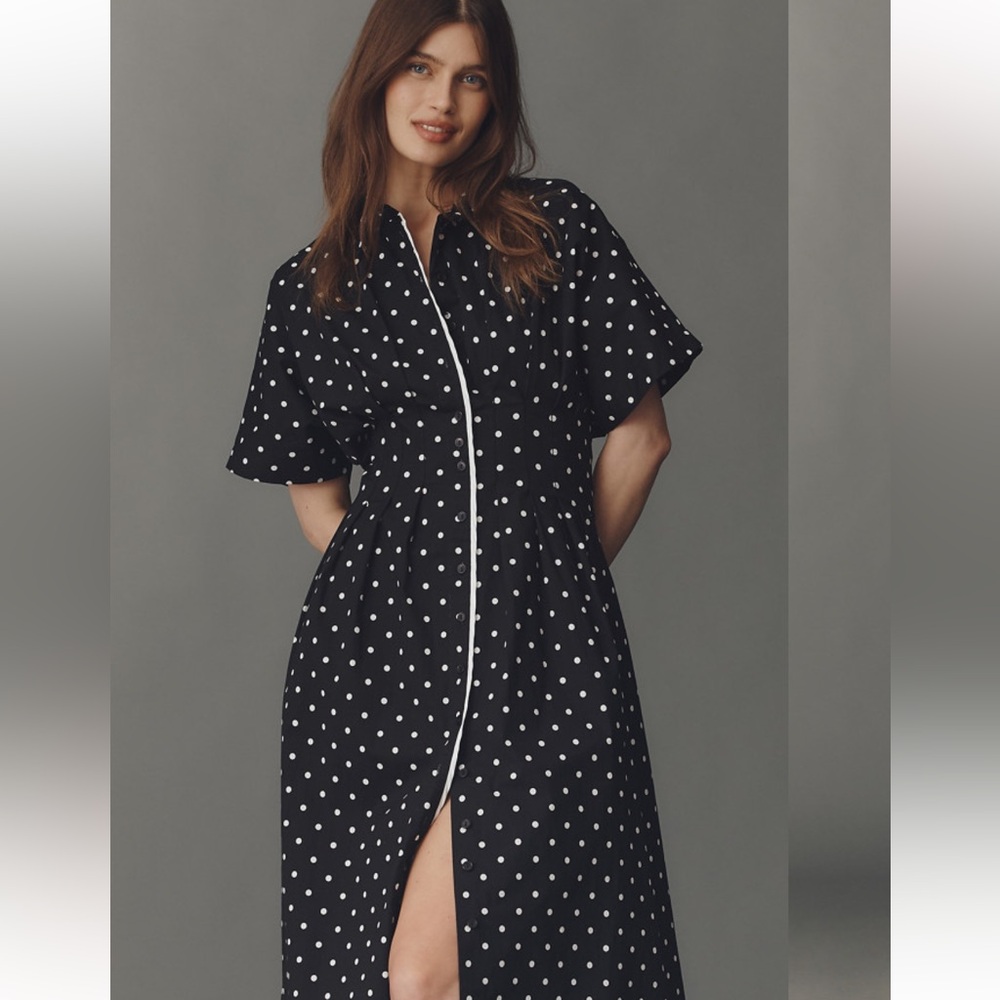 NWT Anthropologie Exquise Tobie Shirt Dress
